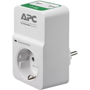 APC by Schneider Electric SurgeArrest Essential Überspannungsschutz - 2 x USB - 918 J - 230 V AC