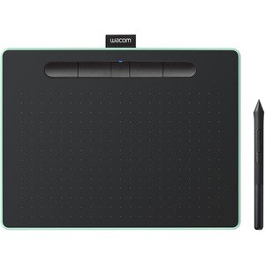 Wacom Intuos M CTL-6100WL Grafiktablett - 2540 lpi - Kabel/Kabellos - Schwarz - Bluetooth - 216 mm x 135 mm Aktiver Bereic