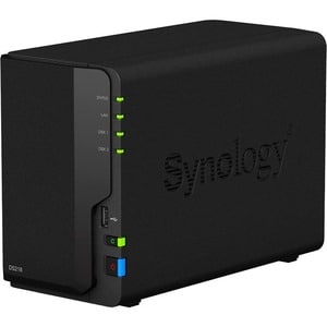  Synology DiskStation DS218 2 x Total Bays SAN/NAS-Speichersystem - Intel Celeron Dual-Core 2 GHz - 2 GB RAM - DDR3L SDRAM