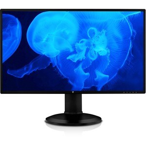 V7 27 Zoll QHD-Widescreen-LED-Monitor. Bildschirmdiagonale: 68,6 cm (27"), Display-Auflösung: 2560 x 1440 Pixel, HD-Typ: Q
