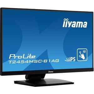 Écran tactile LCD iiyama ProLite T2454MSC-B1AG - 16:9 4 ms - 60,5 cm (23,8") Viewable - Dalle à Technologie Capacitive Pro