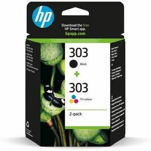 Cartouche jet d'encre D'origine HP 303 Jet d'encre - Tricolore, Noir - Combo pack - 2 Paquet - Jet d'encre - 2 Paquet