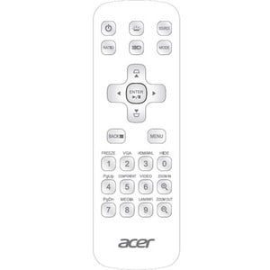 Acer JB2 Kabellos Universalfernbedienung - Infrarot - AkkuWeiß