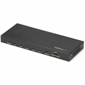 StarTech.com 4 Port HDMI Splitter - 4K 60Hz - 1x2 HDMI Verteiler - HDR - ST124HD202 - 4096 x 2160 - 5 m Maximale Betriebsr