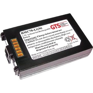 GTS HMC70-LI(36) Batterie - Lithium-Ionen (Li-Ionen) - für Handgerät - Aufladbarer Akku - 3.7 V DC - 3600 mAh Shelf Life