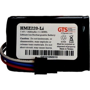 GTS HMZ220-Li Batterie - Lithium-Ionen (Li-Ionen) - für Mobildrucker - Aufladbarer Akku - Proprietär - 7.4 V DC - 1620 mAh
