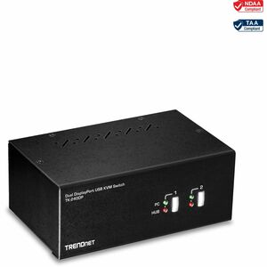 Trendnet TK-240DP, 3840 x 2160 Pixel, 4K Ultra HD, Schwarz