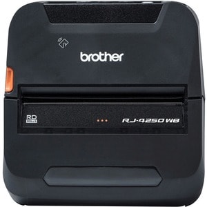 BROTHER RJ-4250WB, Etikettendrucker, LCD, mobil, Thermodirekt, Doppeltabrisskante, 3 Zoll, Auflösung: 8 Punkte/mm (203dpi)