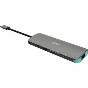 i-tec USB 3.1 Typ C Docking Station für Notebook/Tablet/Smartphone - 100 W - 5 x USB-Anschlüsse - 3 x USB 3.0 - Netzwerk (