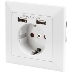 Digitus Steckdose - 2 x USB