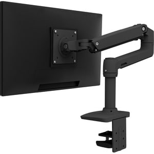LX Monitor Arm in Schwarz - Monitor Tischhalterung mit patentierter CF-Technologie für Bildschirme bis 34 Zoll, 33cm Höhen