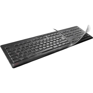 CHERRY WetEx 6155139 Haut Tastatur - Transparent - Tastatur - Staubfest, Flüssigkeitsresistent, Ablagerungsresistent