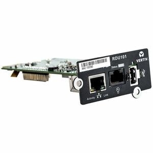 Vertiv IntelliSlot RDU101. Eingebaut. Übertragungstechnik: Kabelgebunden, Schnittstelle: Ethernet. Maximale Datenübertragu