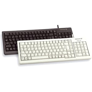 CHERRY G84-5200 Tastatur - Kabel Konnektivität - PS/2, USB Schnittstelle - Spanisch - Schwarz - 104 Taste(n)
