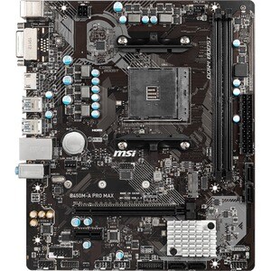 B450M-A PRO MAX MATX AMD MB SO AM4 1 PCI-E 16