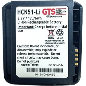 Batterie GTS HCN51-LI - Lithium ion (Li-Ion) - 10 Paquet - Pour Dispositif Pour Appareil de Poche - Batterie rechargeable 