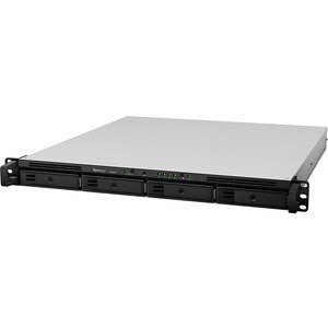 Synology RS820+ 4 x Gesamtzahl Einschübe SAN/NAS-Speichersystem - Intel Atom C3538 Quad-Core 2,10 GHz - 2 GB RAM - DDR4 SD
