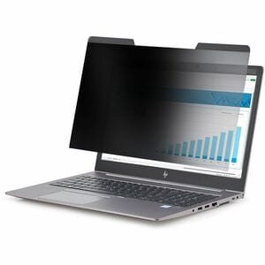 Laptop Sichtschutz für 15.6" Geräte, Magnetisch, Abnehmbarer Laptop Blickschutz, Blaulicht reduzierend, 16:9, +/-30 Grad -