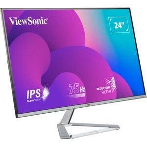 Viewsonic VX Series VX2476-SMH. Bildschirmdiagonale: 60,5 cm (23.8"), Display-Auflösung: 1920 x 1080 Pixel, HD-Typ: Full H