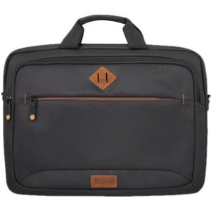 Sacoche de transport Urban Factory Ecologic ETC15UF pour 26,7 cm (10,5") à 35,6 cm (14") Ordinateur Portable - Noir - Impe