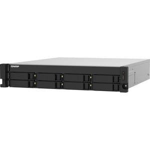 QNAP TS-832PXU-4G 8 x Gesamtzahl Einschübe SAN/NAS-Speichersystem - 512 MB Größe Flash-Speicher Alpine AL-324 Quad-Core 1,