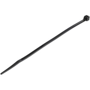 StarTech.com Kabelbinder - 152x3 mm, selbstsichernde Nylon-Kabelbinder mit gebogener Spitze, 94V-2/UL, schwarz, 1000 Stück