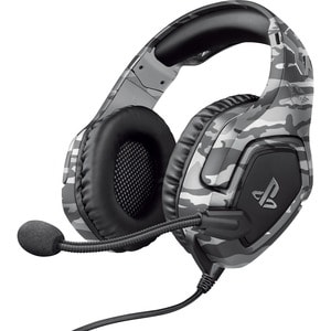 Trust Forze 488 Kabel Kopfbügel Stereo Gaming Headset - Grau - Binaural - Ohrumschließend - 20 Hz bis 20 kHz Frequenzgang 