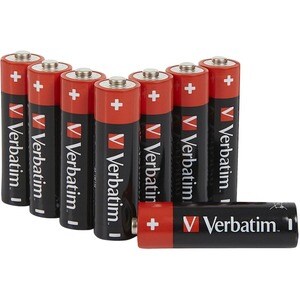 Verbatim 49503, Einwegbatterie, AA, 1,5 V, 8 Stück(e), -18 - 50 °C, 50,5 mm
