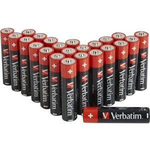 Verbatim 49504, Einwegbatterie, AAA, Alkali, 1,5 V, 24 Stück(e), -18 - 50 °C