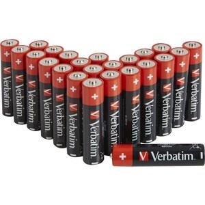 Verbatim 49505, Einwegbatterie, AA, 1,5 V, 24 Stück(e), -18 - 50 °C, 50,5 mm