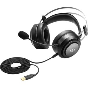 SKILLER SGH30 Kabel Kopfbügel Stereo - Schwarz - Binaural - Ohrumschließend - 20 Hz bis 20 kHz Frequenzgang - 240 cm Kabel