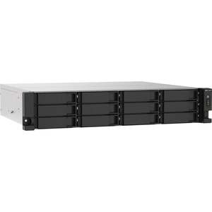 QNAP TS-1273AU-RP-8G 8 x Gesamtzahl Einschübe SAN/NAS-Speichersystem - 5 GB Größe Flash-Speicher - AMD Ryzen V1500B Quad-C