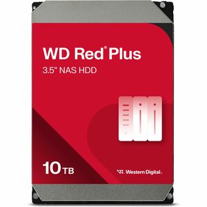 WD Red Plus Festplatte - 3,5" Intern - 10 TB - SATA (SATA/600) - Conventional Magnetic Recording (CMR) Method - Speichersy