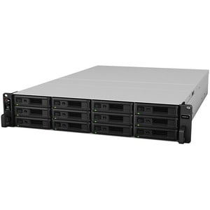 Synology RackStation RS3621XS+ 12 x Gesamtzahl Einschübe SAN/NAS-Speichersystem - Intel Xeon D-1541 Octa-Core 2,10 GHz - 8