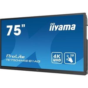 iiyama ProLite TE7504MIS-B1AG 190,5 cm (75 Zoll) LCD Digital-Signage-Display - 24 Stunden/7 Tage Betrieb - IPS-Technologie