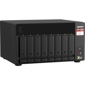 QNAP TS-873A-8G 8 x Gesamtzahl Einschübe NAS-Speichersystem - 5 GB Größe Flash-Speicher - AMD Ryzen V1500B Quad-Core 2,20 