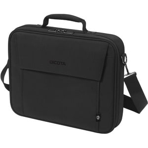 Sacoche de transport Dicota Eco pour 38,1 cm (15") à 43,9 cm (17,3") Ordinateur Portable - Noir - 300D polyéthylène téréph