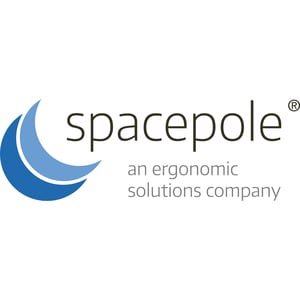 SpacePole Wandhalterung für Tablet - Schwarz