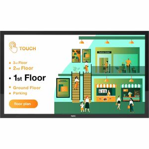 NEC Display MultiSync M431 109,2 cm (43 Zoll) 4K UHD LCD Collaboration Display - Projiziert kapazitiv - Touchscreen - 16:9