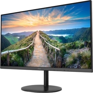 AOC Q24V4EA 24 Zoll Class WQHD LCD-Monitor - 16:9 Format - Schwarz - 60,5 cm (23,8 Zoll) Viewable - IPS-Technologie (In-Pl