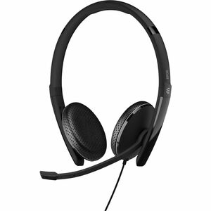 EPOS ADAPT 165 USB-C II Kabel Auf den Ohren Stereo Headset - Schwarz - Binaural - 20 Hz bis 20 kHz Frequenzgang - 231,2 cm