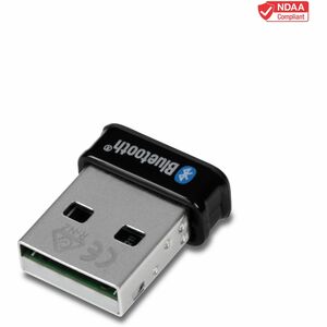 Trendnet TBW-110UB, USB Typ-A, Bluetooth, Schwarz, Laptop, 0,0003 Gbit/s, 0 - 40 °C