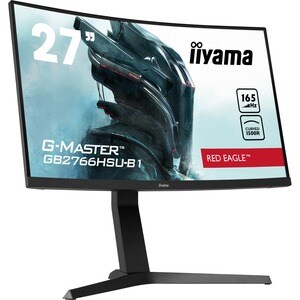 iiyama G-MASTER Red Eagle GB2766HSU-B1 27 Zoll Class Full HD Gekrümmter Bildschirm Gaming-LCD-Monitor - 16:9 Format - Matt