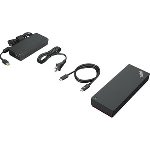 Lenovo USB-Typ C Docking Station für Notebook/Monitor - 100 W - 4K - 3840 x 2160 - 4 x USB Typ-A-Anschlüsse - USB Typ-A - 