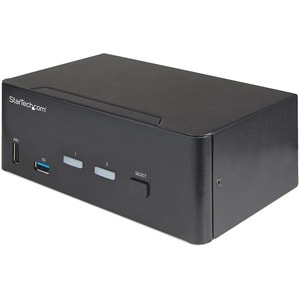 2-Port Dual Monitor HDMI KVM-Switch - 4K 60Hz Ultra-HD HDR (SV231DHU34K6) - 2 Computer - 1 Lokaler Benutzer(n) - 3840 x 21