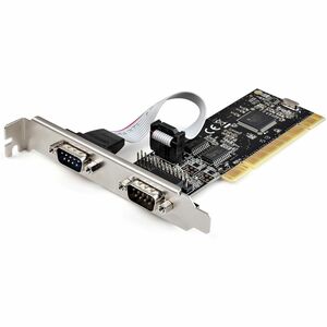 RS232 PCI Karte - PCI auf 2 Serielle Port-Karte - PCI 2-Port DB9 Serielle Controller-Karte RS232 - PCI - 1 x Anzahl parall