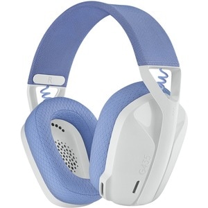 Logitech G G435 Kabellos Kopfbügel Stereo Gaming Headset - Weiß, Lila - Binaural - Ohrumschließend - 20 Hz bis 20 kHz Freq