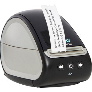 DYMO LabelWriter 550, Thermodirekt, 300 x 300 DPI, Kabelgebunden, Schwarz, Grau