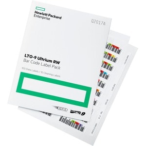HPE Cartridge LTO-9 - Wiederbeschreibbar - Labeled - 20 Paket - 18 TB (Nativ) / 45 TB (komprimiert) - 1035 m Tape Length
