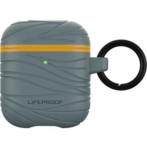 LifeProof für Apple AirPods (1st & 2nd gen) , Schutzhülle für Kopfhörer hergestellt aus recyceltem Ozeanplastik, Dunkelgrau